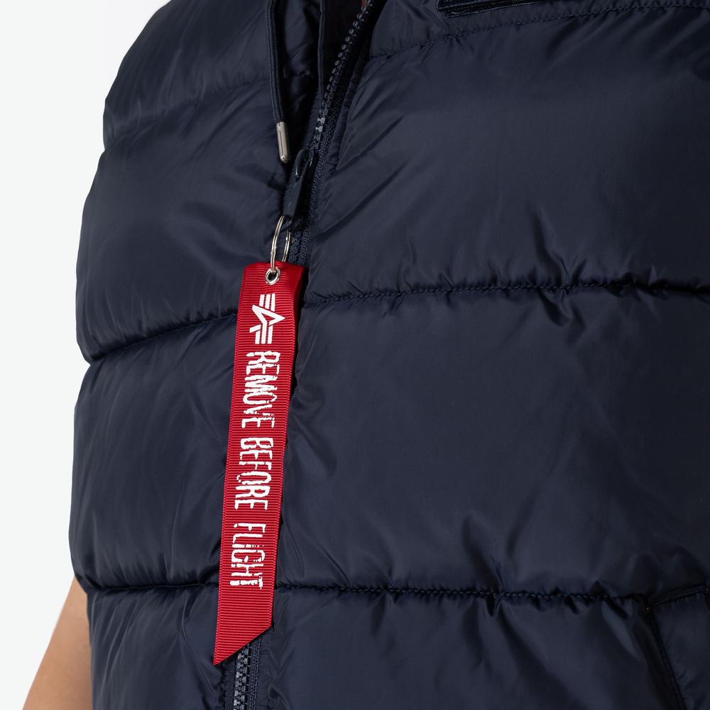 Mellény Alpha Industries Puffer Vest FD 11811007 - sötétkék