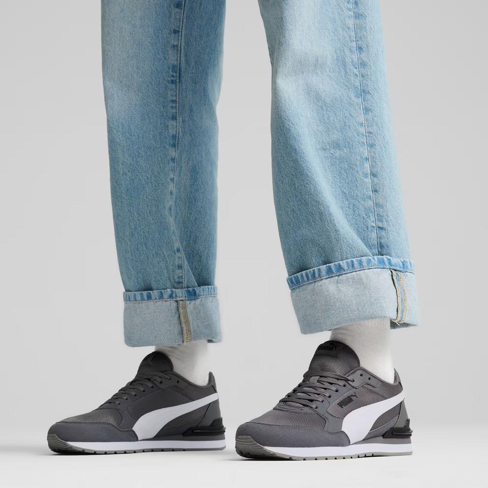 Unisex cipő Puma ST Runner v4 Mesh 39966603 - szürke