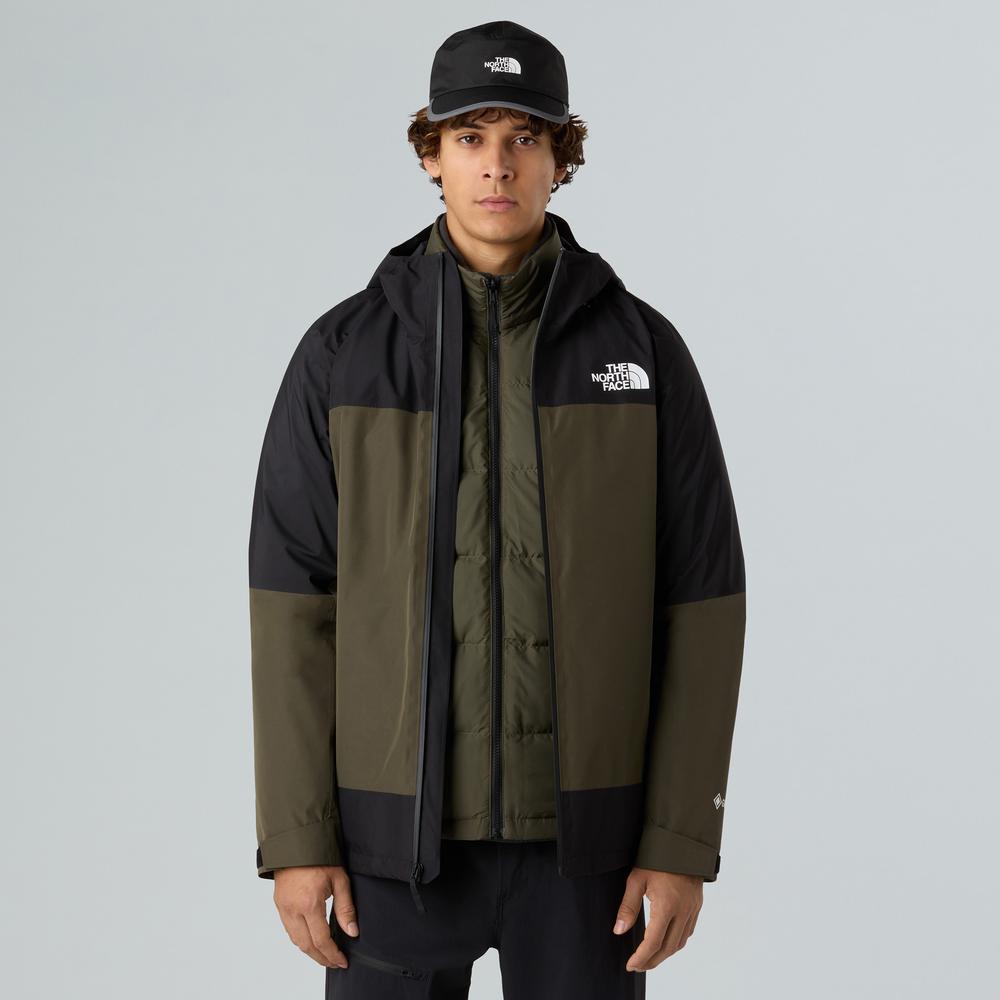 Férfi dzseki The North Face 3 in 1 Mountain Light Triclimate Gore-Tex 0A84FCBQW1 - zöld