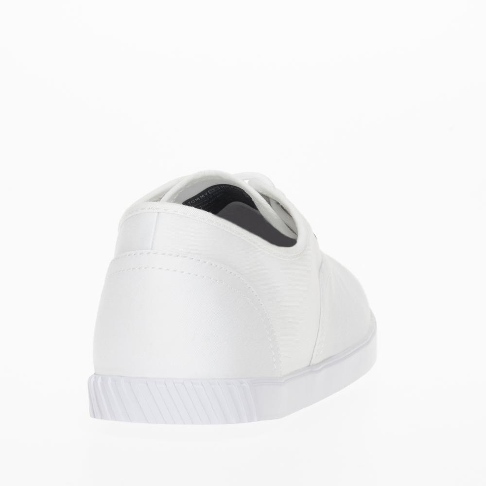 Cipő Tommy Hilfiger Canvas Lace Up FW0FW07805-YBS - fehér