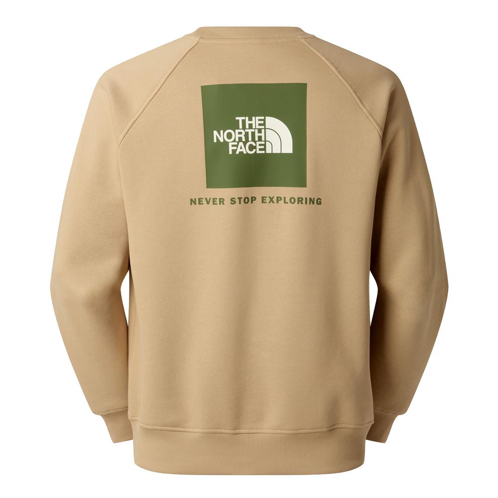 Férfi pulóver The North Face Raglan Box NS Crew 0A89FALK51 - bézs