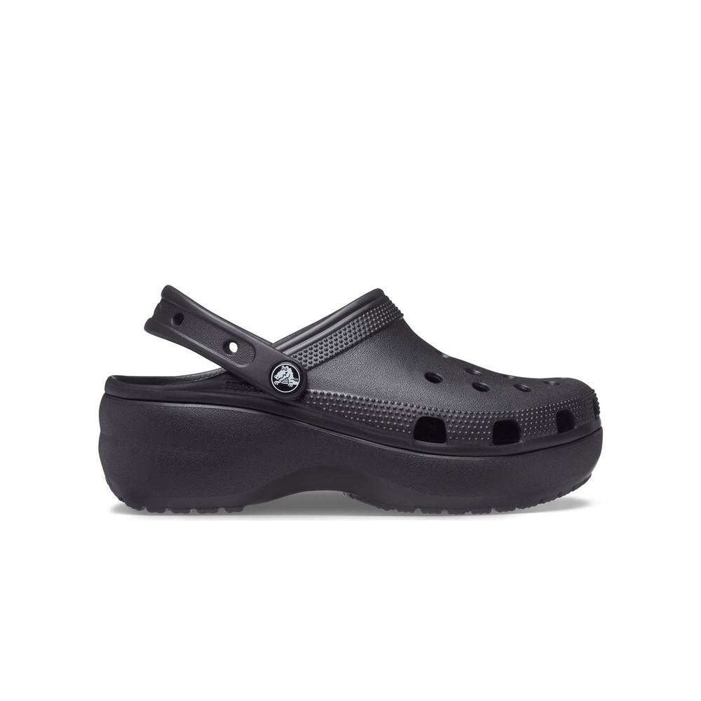 Flip Flop női Crocs Classic Platform Clog 206750-001 - fekete
