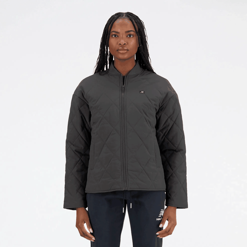 Női sportdzseki New Balance WJ33504ACK – fekete