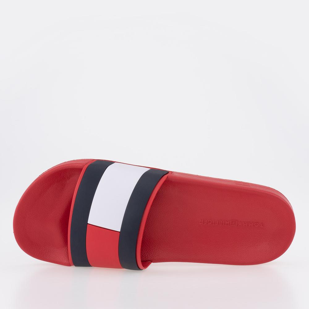 Flip Flop Tommy Hilfiger Rubber Flag Pool FM0FM04263-XLG - piros