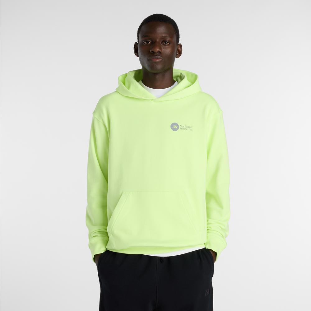 Férfi felső New Balance MT61M4JOAFG - zöld