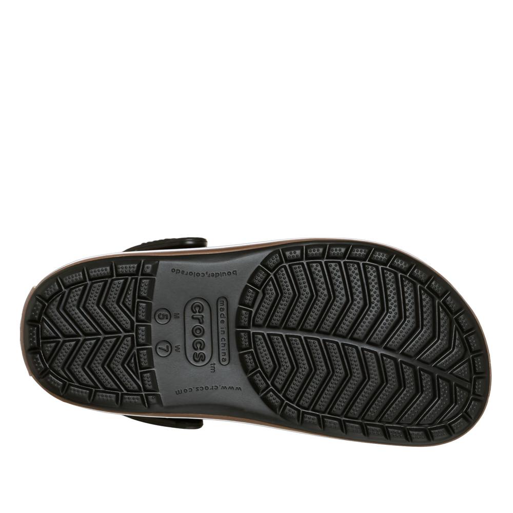 Flip Flop férfi Crocs Crocband Gum Clog 212756-001 - fekete