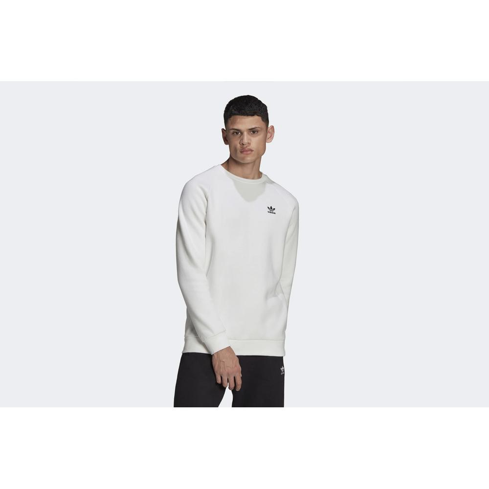 Pulóver adidas Adicolor Essentials Trefoil Crewneck H34644 - fehér
