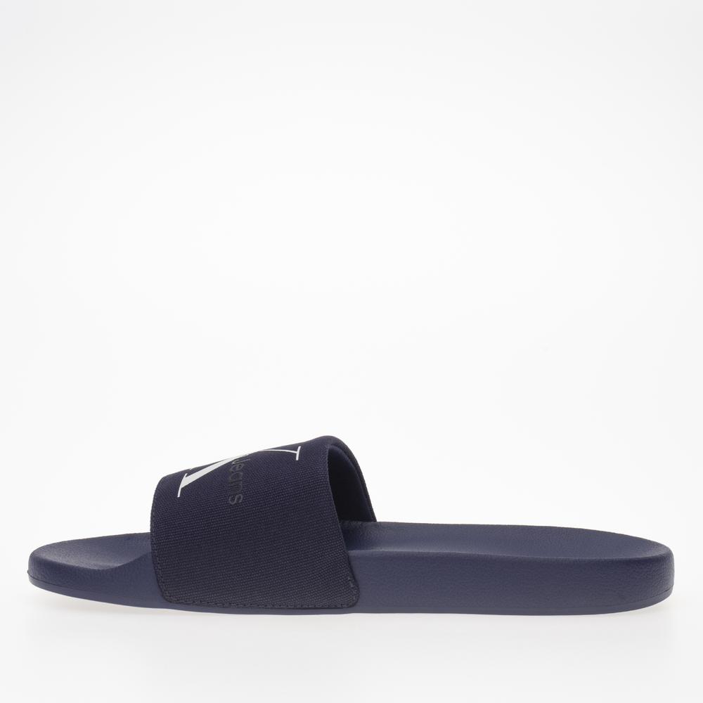 Flip Flop Calvin Klein Slide Monogram CO YM0YM00061-0GY - sötétkék