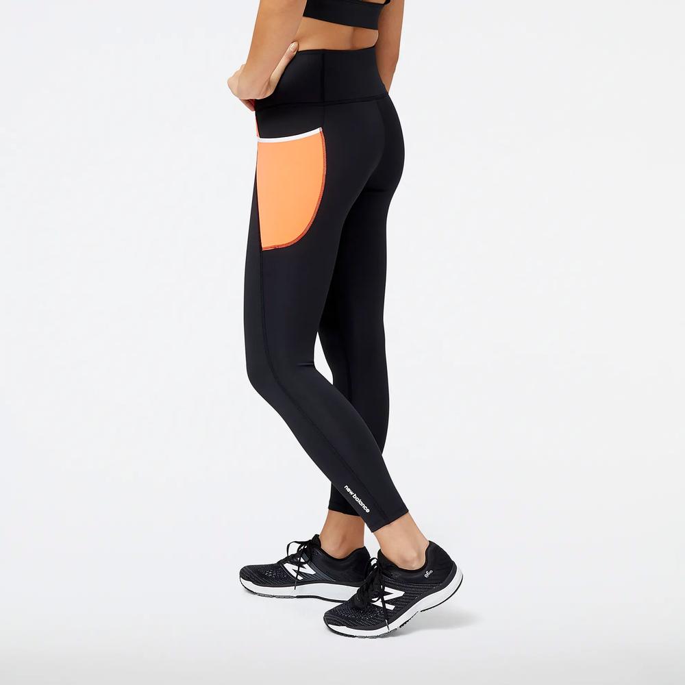 Női nadrág New Balance WP21112NDF - fekete