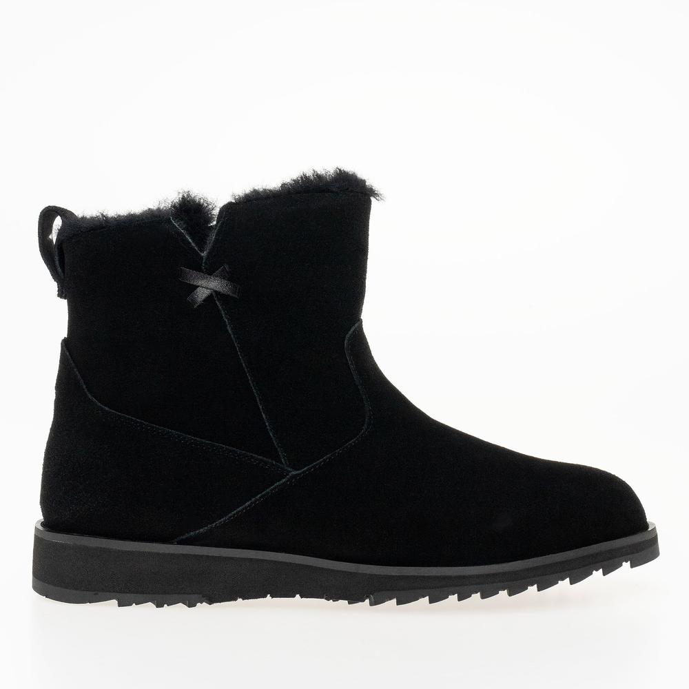 Cipő Emu Australia Beach Mini 2.0 Deluxe Wool Boot W13012BLAK - fekete