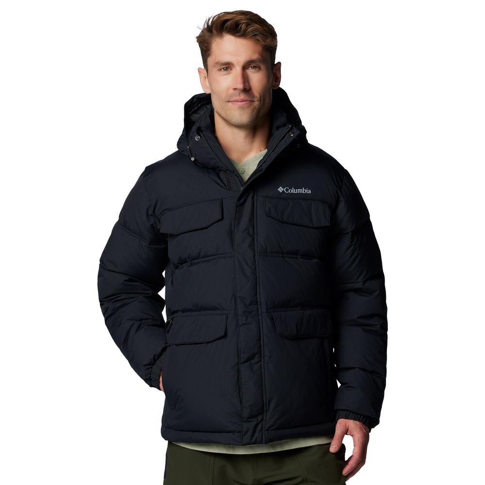 Férfi dzseki Columbia Landroamer Hooded Puffer 2088081010 - fekete