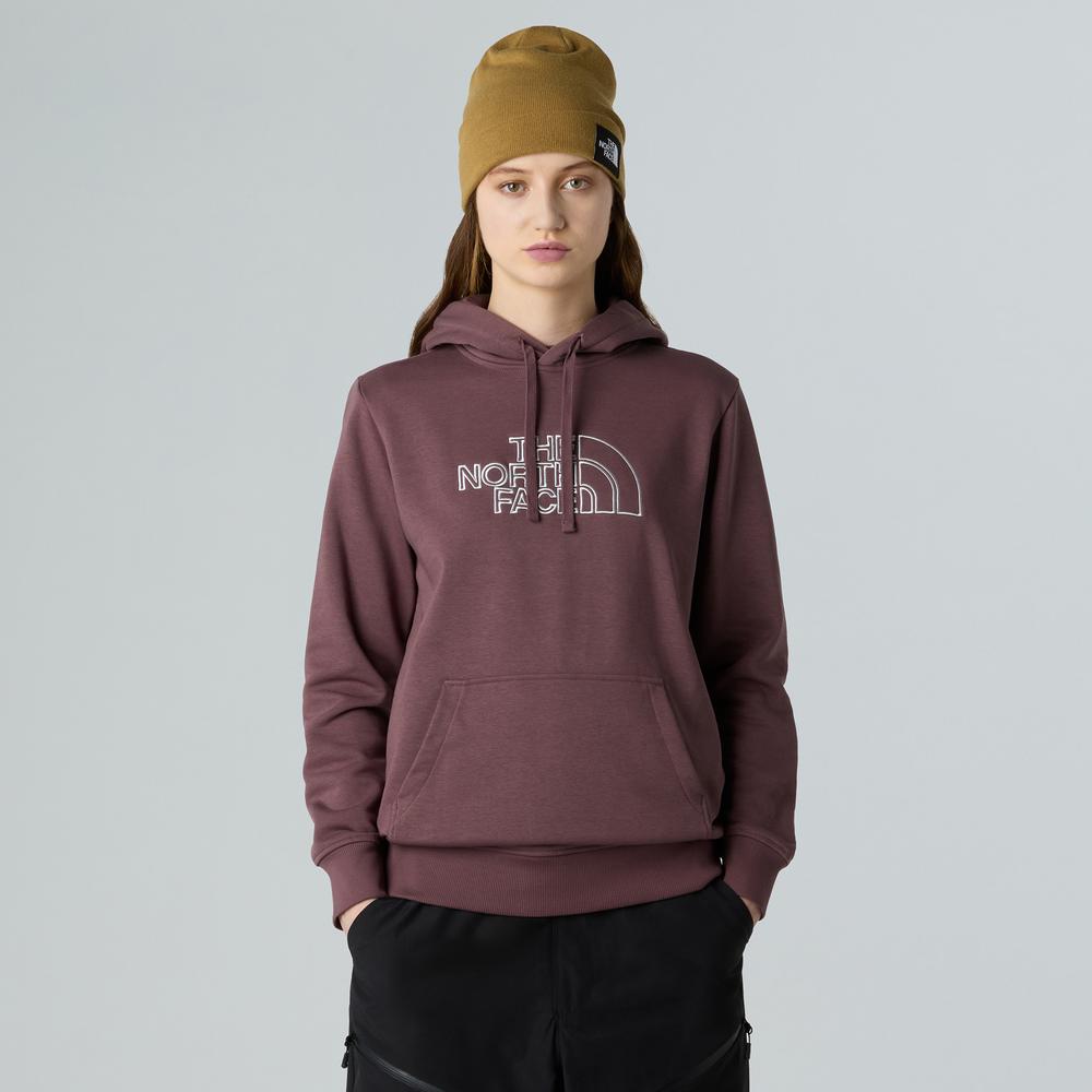 Női pulóver The North Face Drew Peak Light 0A8C1DFAI1 - barna