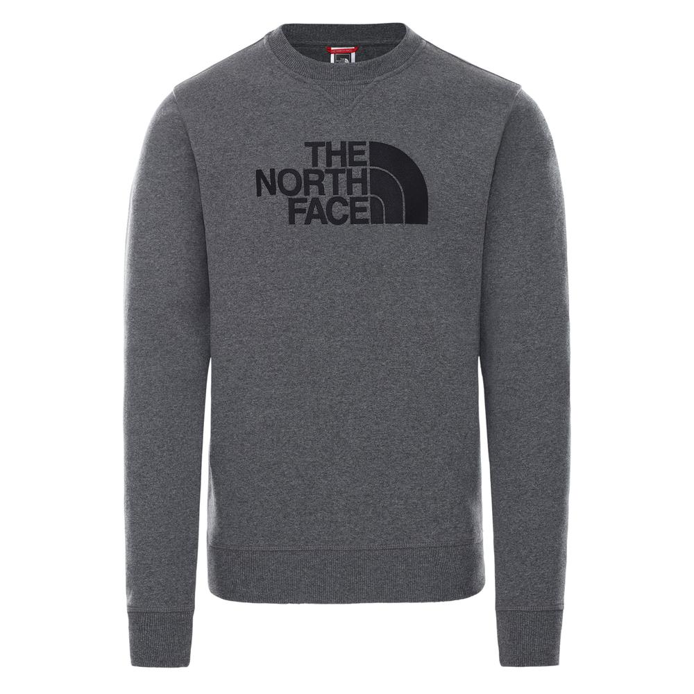 Pulóver The North Face Drew Peak Crew 0A4SVRGVD1 - szürke