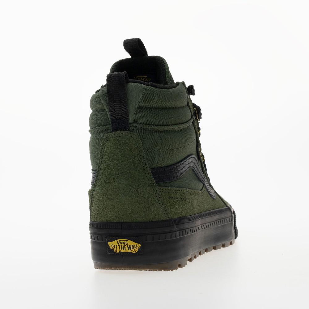 Férfi cipő Vans SK8-Hi Waterproof Insulated VN000DAQ2031 - zöld