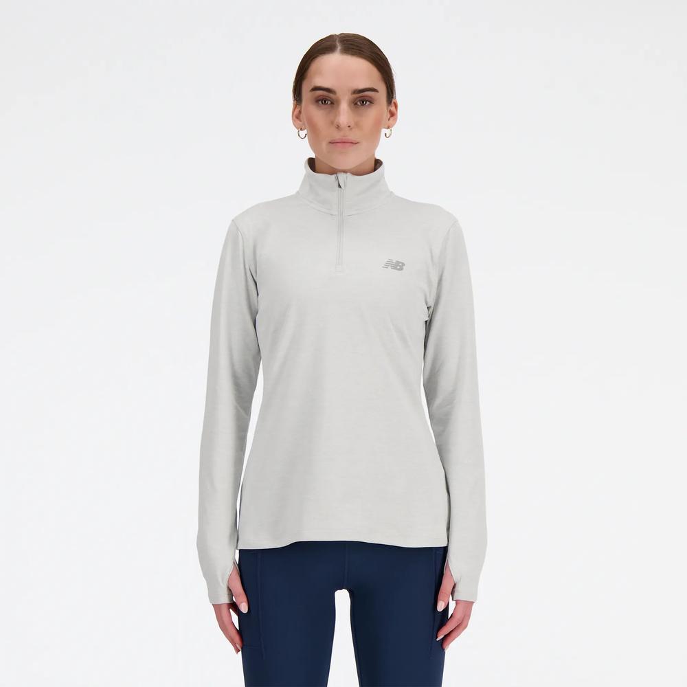 Női felső New Balance WT41150AHH - szürke