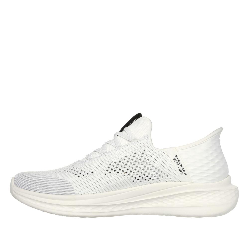 Cipő Skechers Slip-ins RF: Slade Quinto 210810WHT - fehér