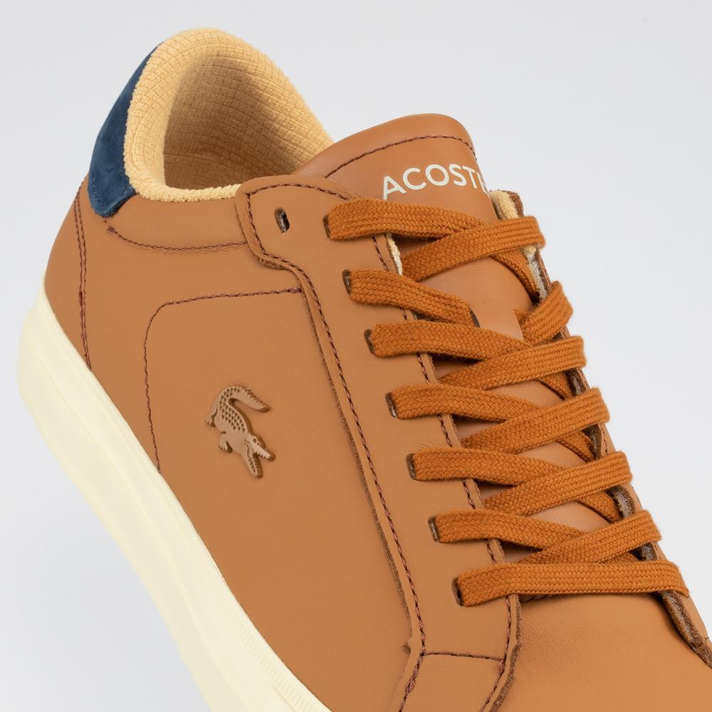 Cipő Lacoste Powercourt 744SMA0027-2M9 - barna