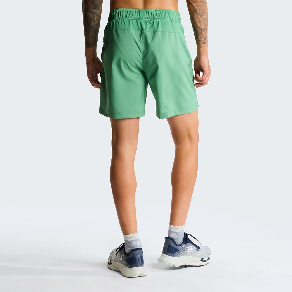 Férfi rövidnadrág The North Face 7" 24/7 0A3O1BG571 - zöld