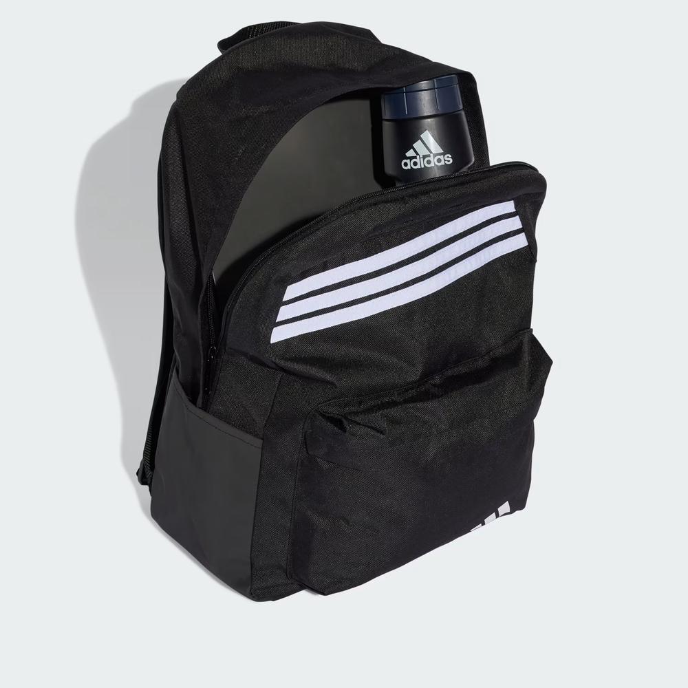 Hátitáska adidas Sportswear Classic 3-Stripes Horizontal JZ3321 - fekete