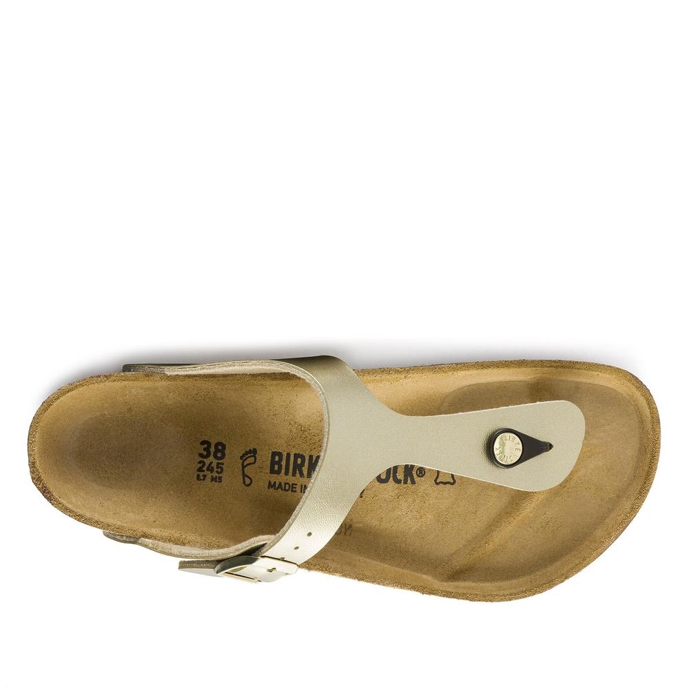 Női flip flop Birkenstock Gizeh 1016108 - aranysárga
