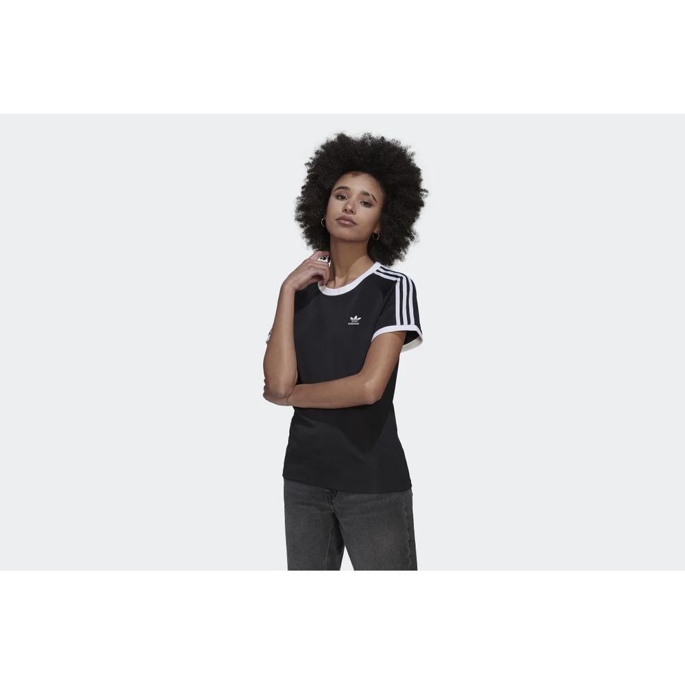 Póló adidas Originals Adicolor Classics Slim 3-Stripes Tee HM6411 - fekete