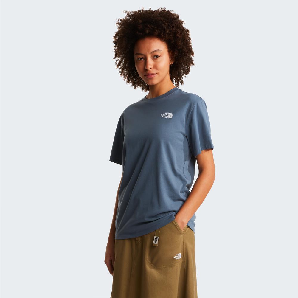 Női póló The North Face Evolution NSE Box 0A8B6W0U31 - kék