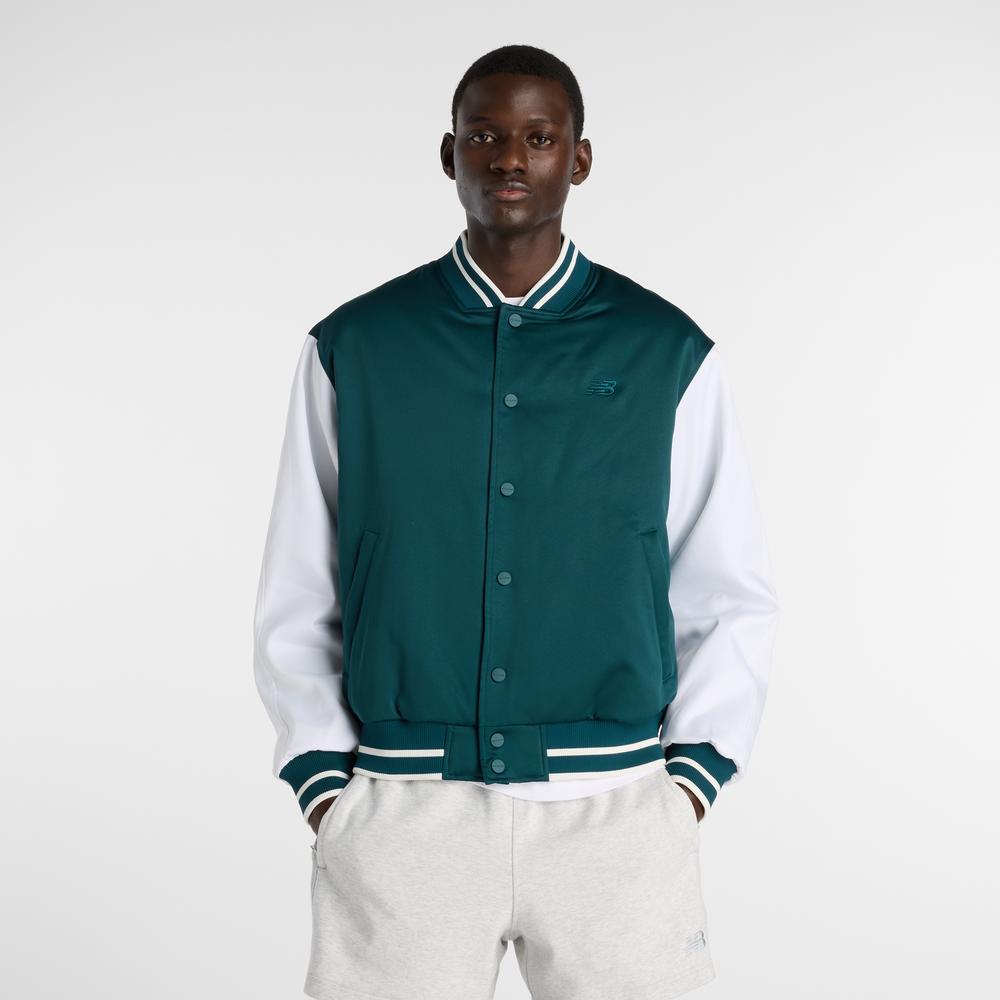 Férfi futódzseki New Balance MJ6102R7AAV - zöld