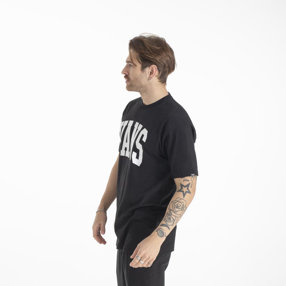Póló Vans Arched VN000G47BLK1 - fekete