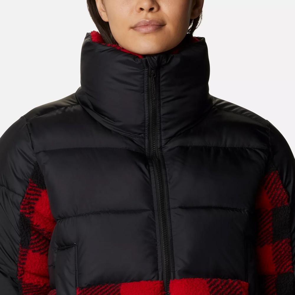 Dzseki Columbia Leadbetter Point Sherpa Hybrid Puffer 1955243011 - fekete
