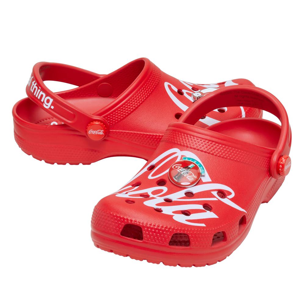 Flip Flop Crocs Coca Cola Classic Clog 212129-90H - piros