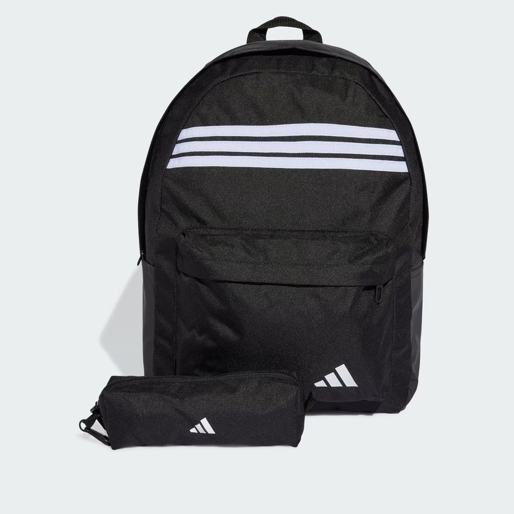 Hátitáska adidas Sportswear Classic 3-Stripes Horizontal JZ3321 - fekete