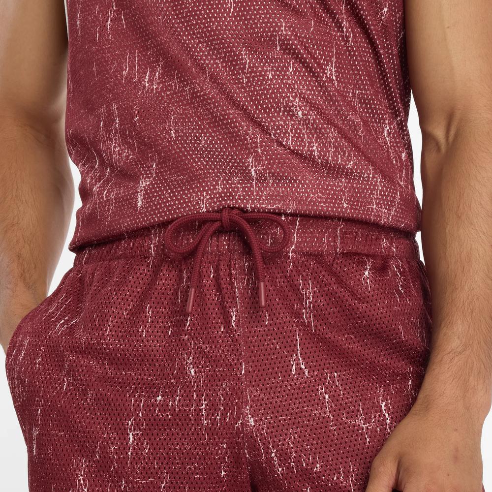 Férfi futónadrág New Balance MS53610MHB - gesztenyebarna