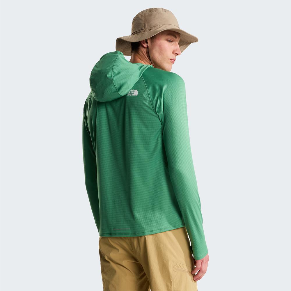 Férfi pulóver The North Face Sunriser Hoodie 0A8BN8G571 - zöld