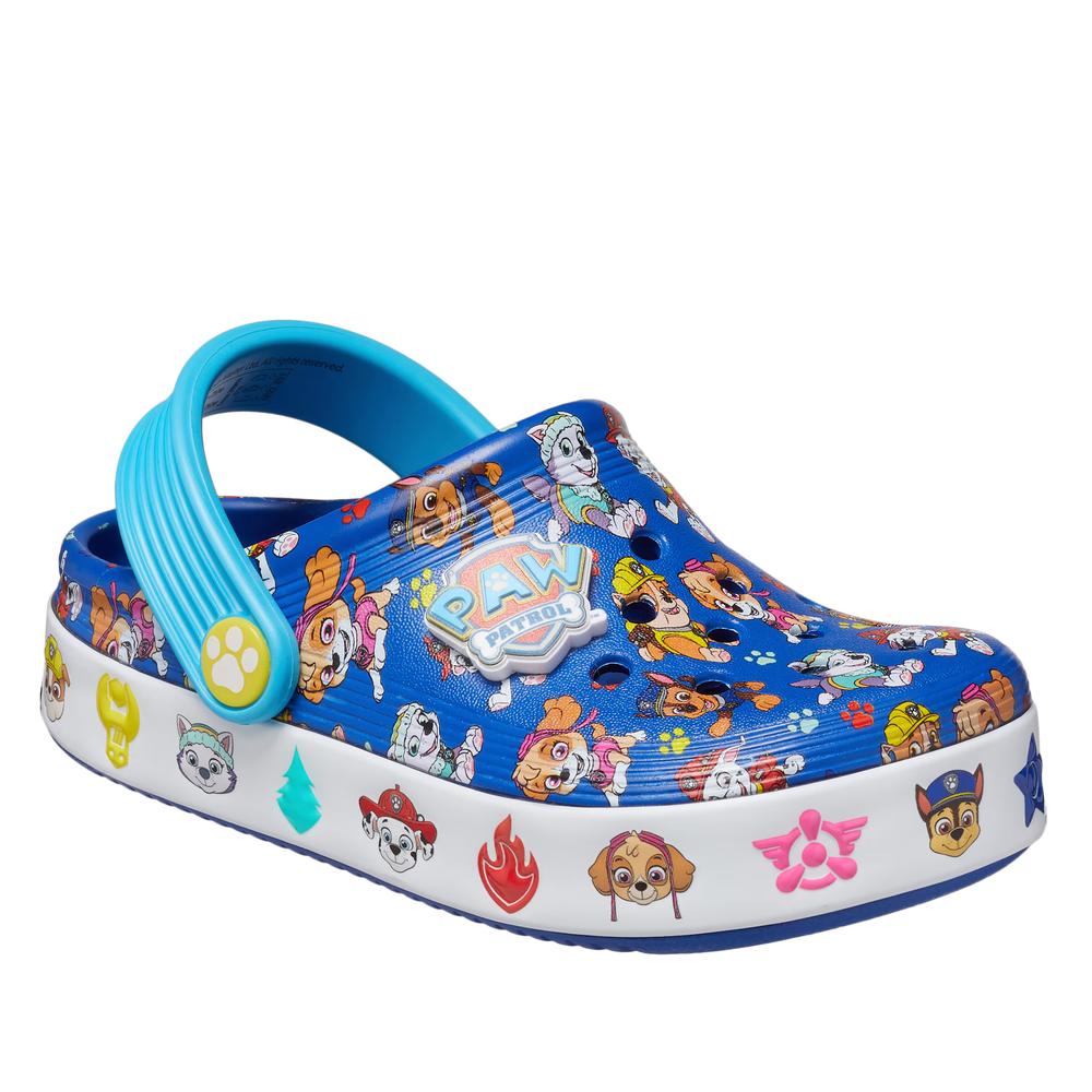 Gyerek flip flop Crocs Toddler PawPatrol Off Court Clog 208853-425 - kék