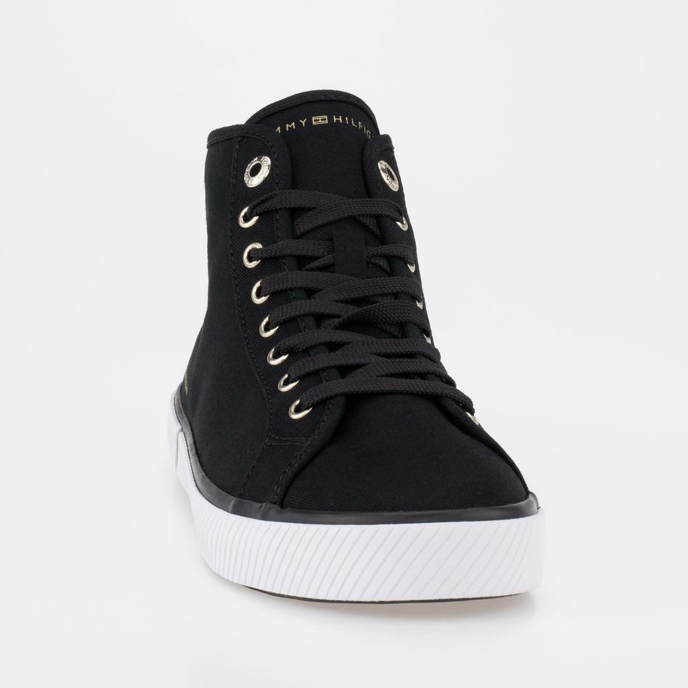 Cipő Tommy Hilfiger Essential Highcut FW0FW07247-BDS - fekete