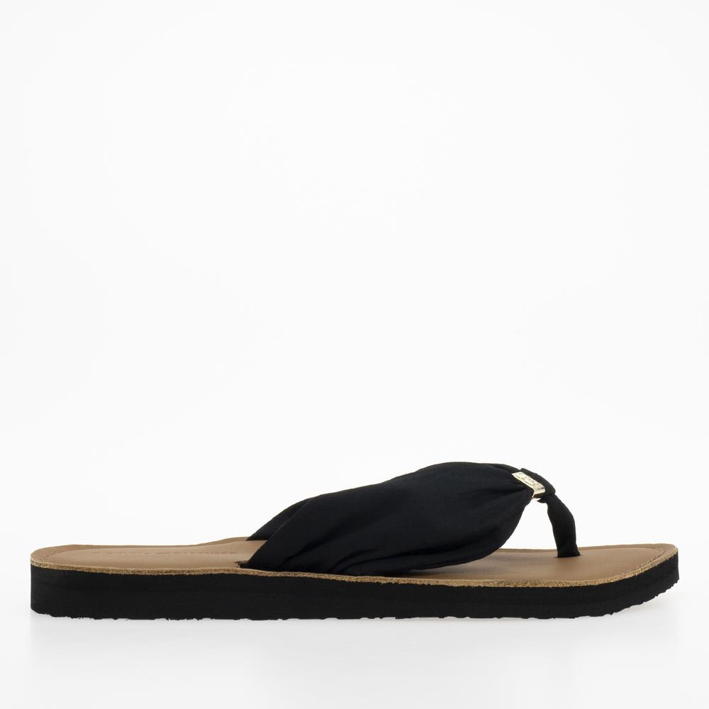 Flip Flop Tommy Hilfiger Elevated Beach FW0FW06985-BDS - fekete