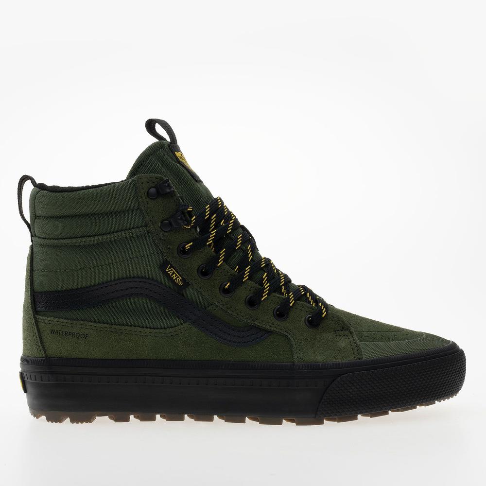 Férfi cipő Vans SK8-Hi Waterproof Insulated VN000DAQ2031 - zöld