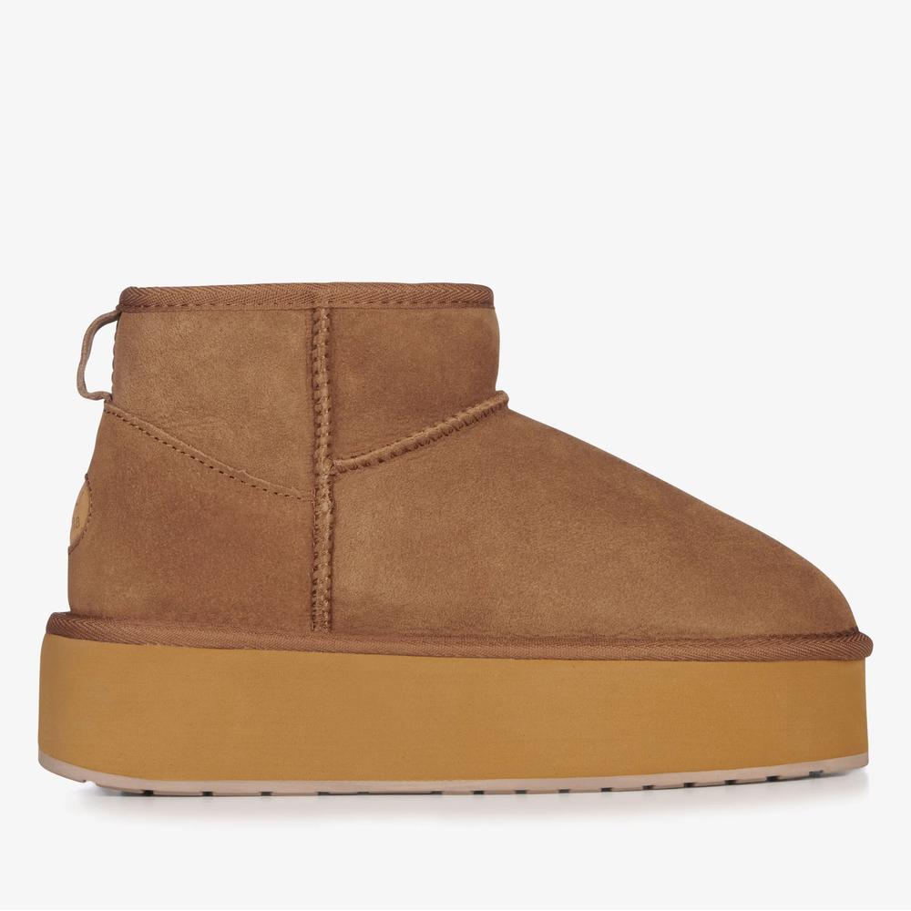 Cipő Emu Australia Stinger Micro Flatform W13082CHES - barna