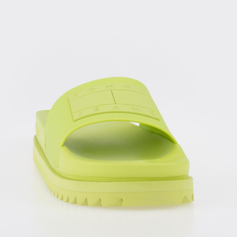 Flip Flop Tommy Jeans Elevated Flatform EN0EN02110-MSA - zöld