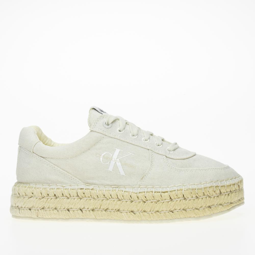 Cipő Calvin Klein Espadrille Sneakers CS BTW YW0YW01437-0F9 - bézs