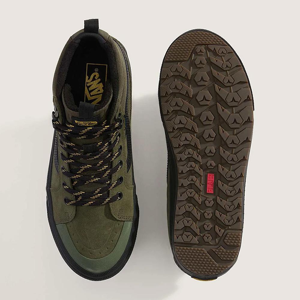 Női cipő Vans SK8-Hi Waterproof VN000DAQ2031 - zöld