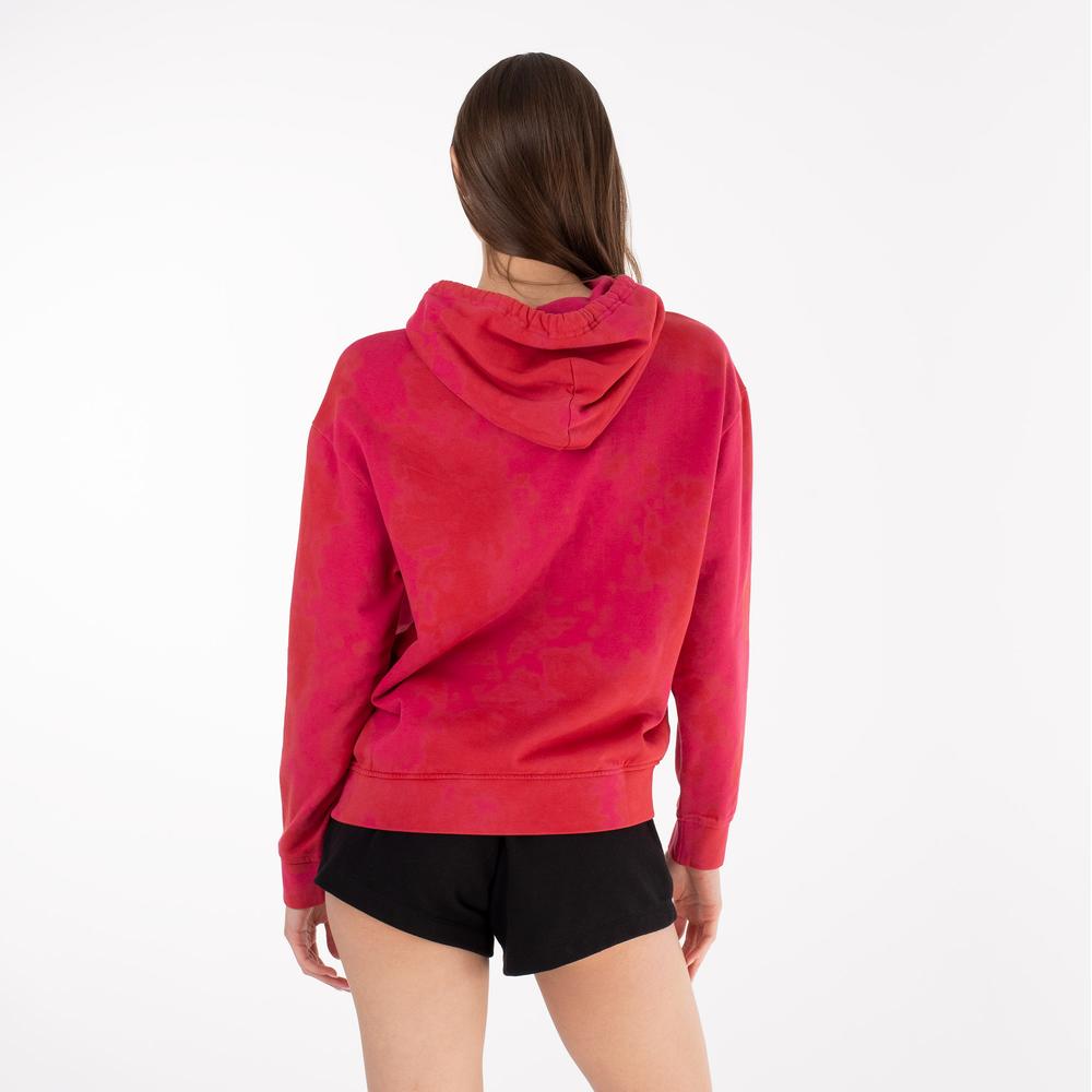 Pulóver Champion Hooded Sweatshirt 116071-PS025 - piros