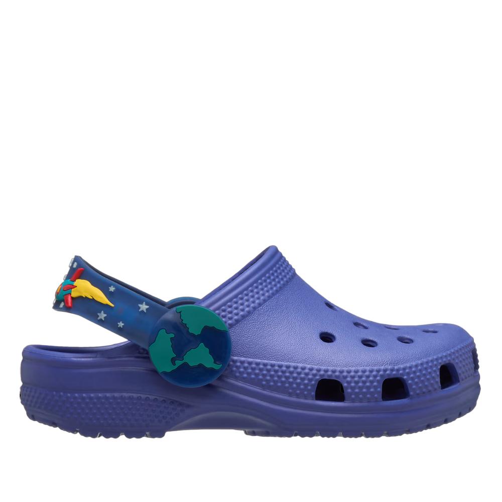 Gyerek flip flop Crocs Imagination Lights Backstrap Clog 211892-4WH - kék