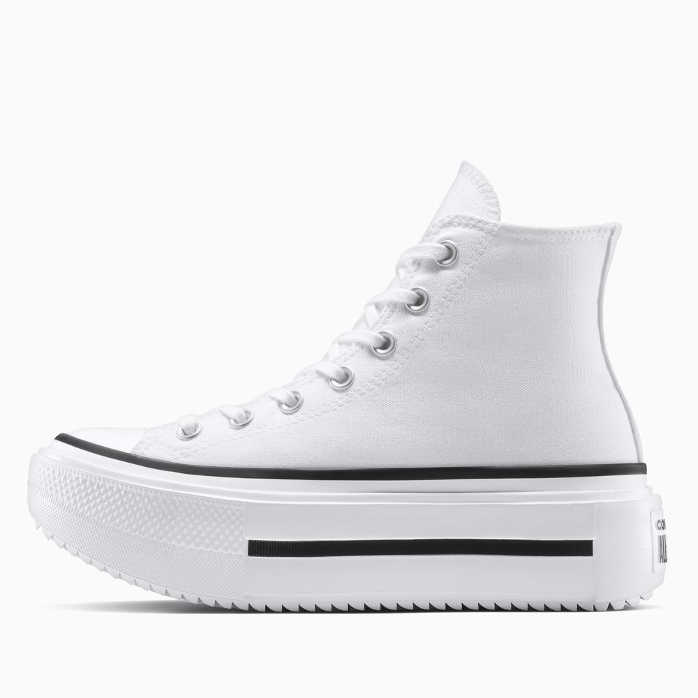Női cipő  Converse Chuck Taylor All Star Lift Double Stack A12976C - fehér