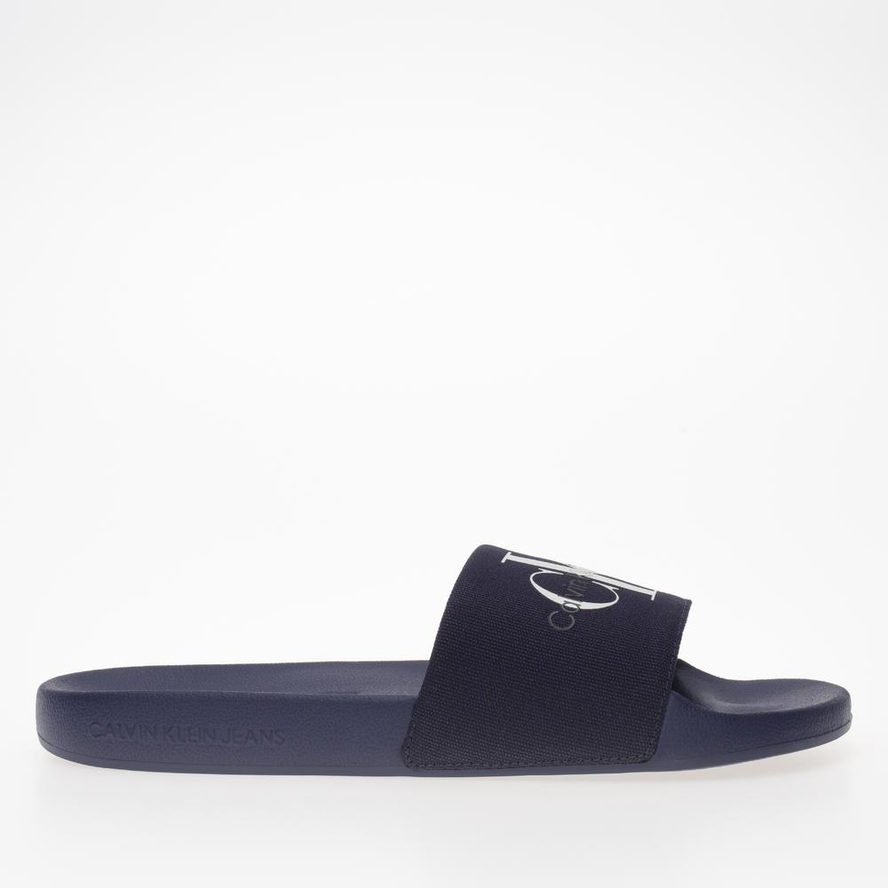 Flip Flop Calvin Klein Slide Monogram CO YM0YM00061-0GY - sötétkék