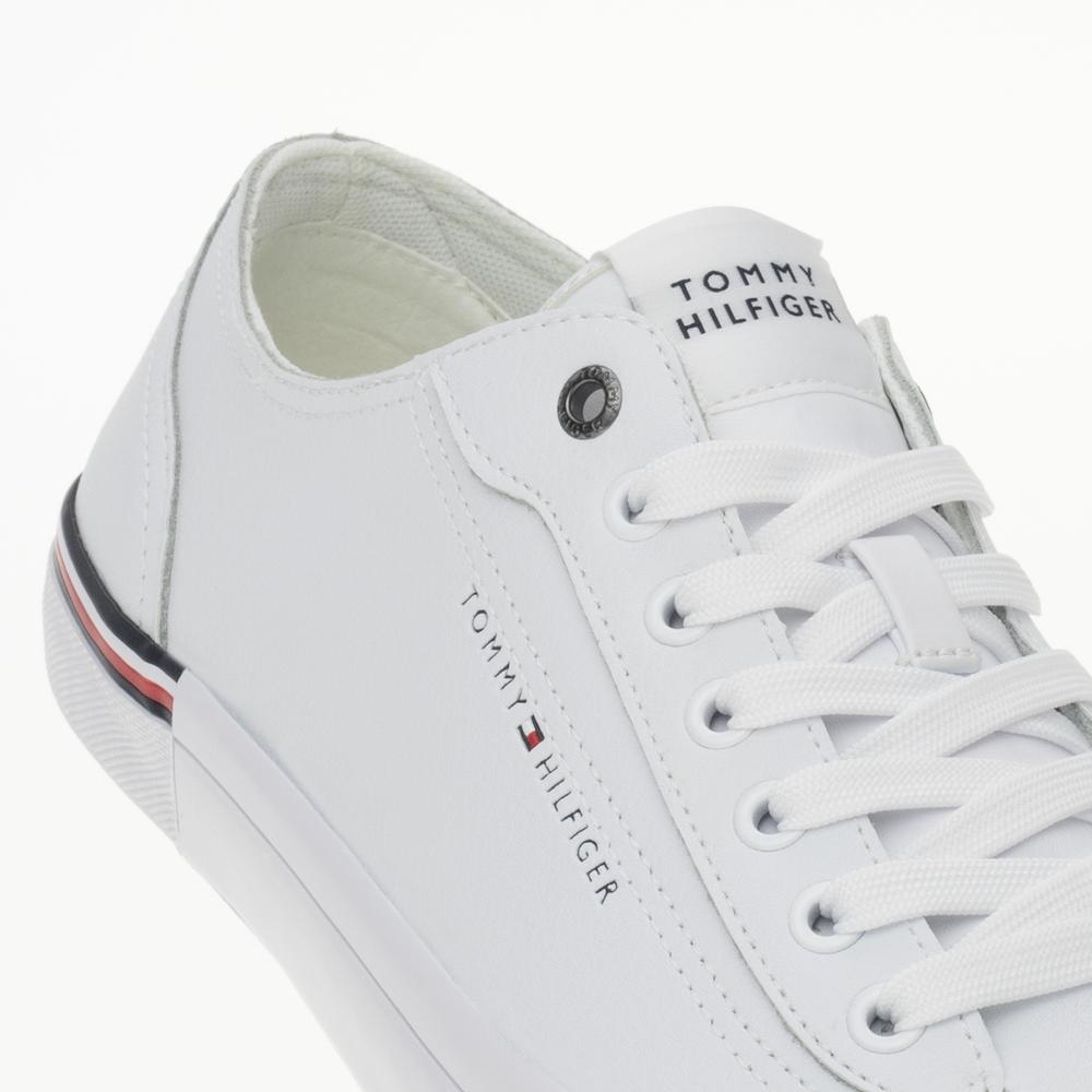 Cipő Tommy Hilfiger Corporate Vulc Leather FM0FM04953-YBS - fehér