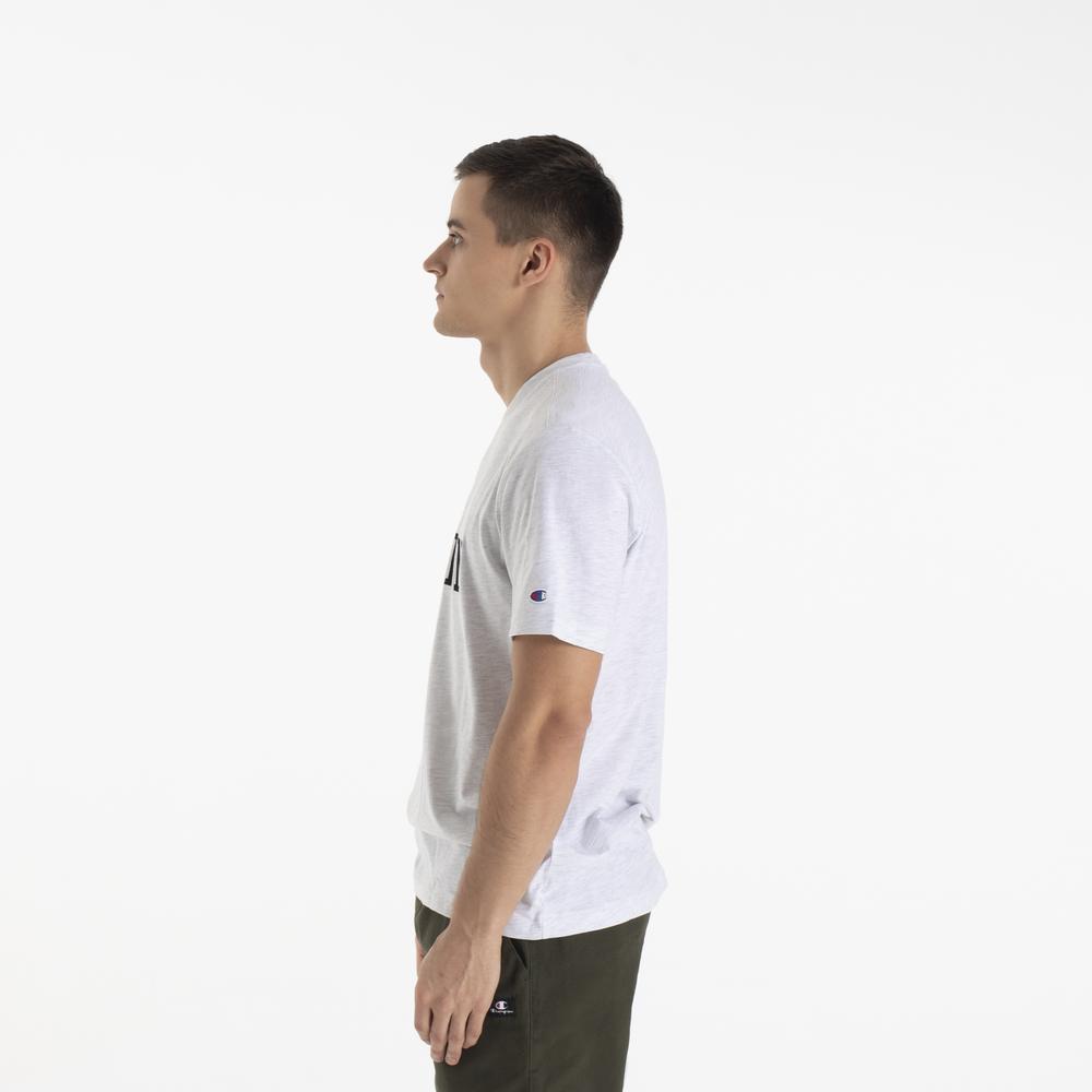 Póló Champion Crewneck 220432-EM007 - szürke