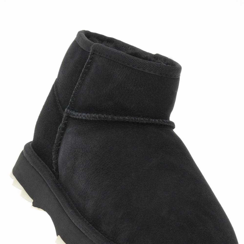 Cipő Emu Sharky Micro Womens Sheepskin W12548BLAK - fekete