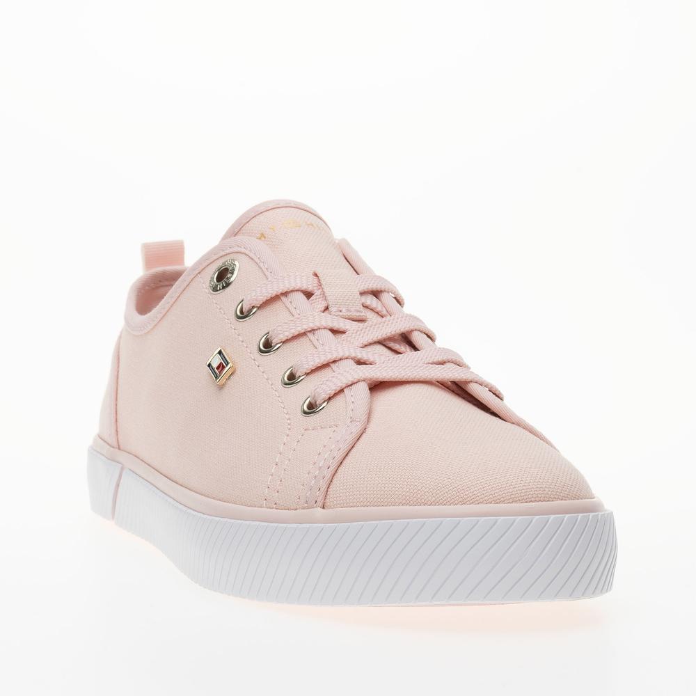 Cipő Tommy Hilfiger Vulc Canvas FW0FW08063-TJQ - rózsaszín