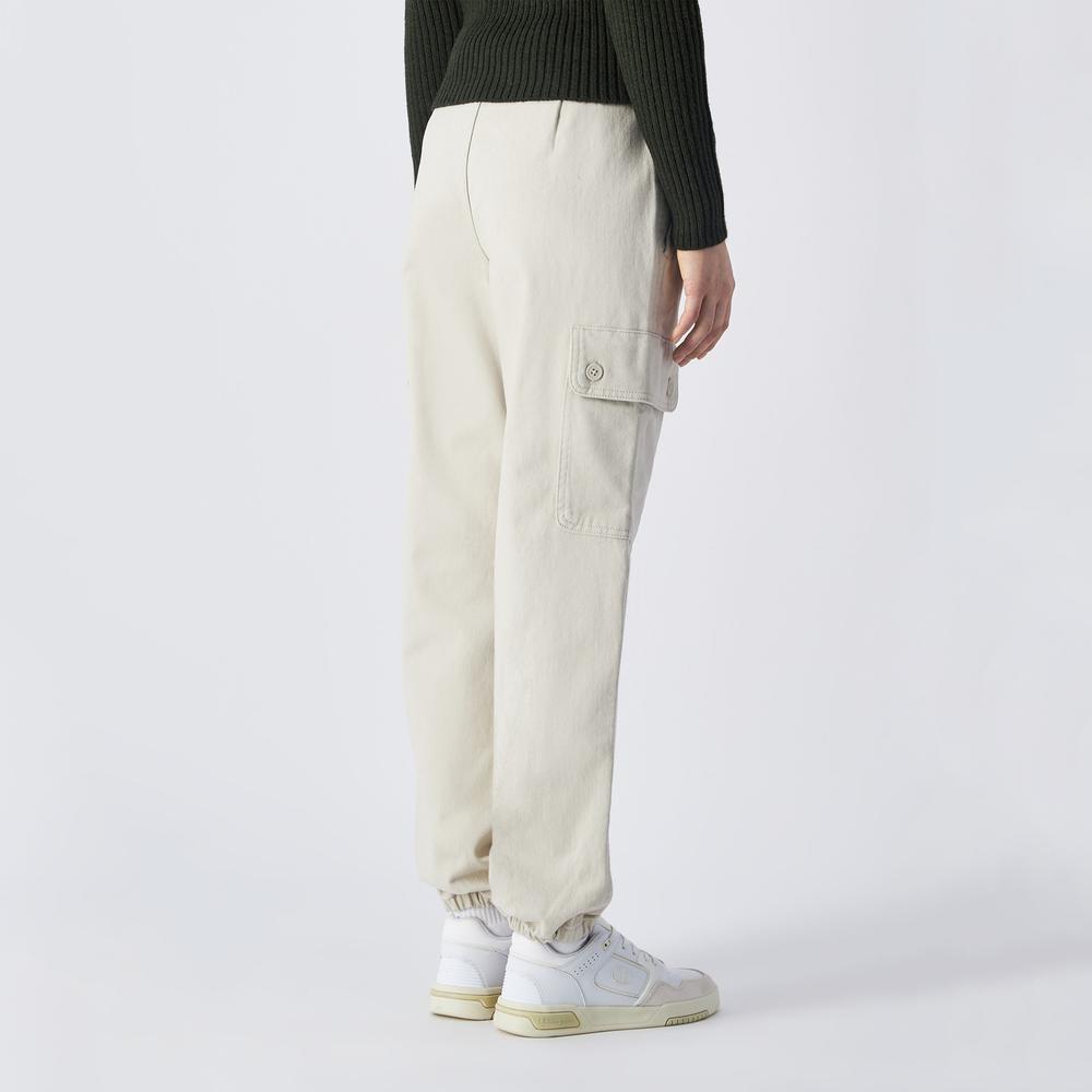 Alsonadrág Champion Organic Cotton Cargo Trousers 117448-ES057 - fehér